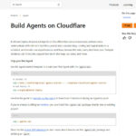 Cloudflare Agents