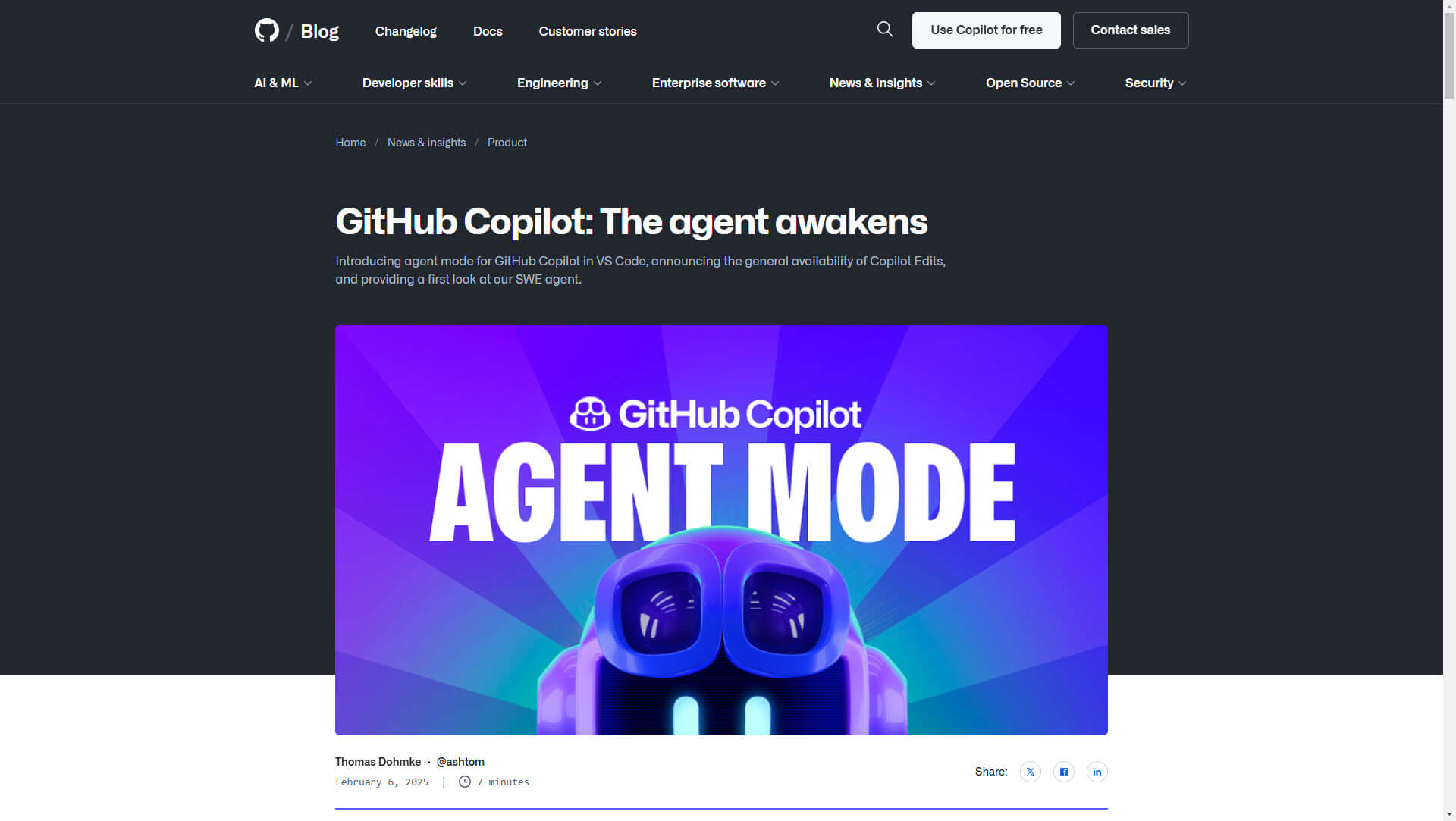 GitHub Copilot Agent Mode