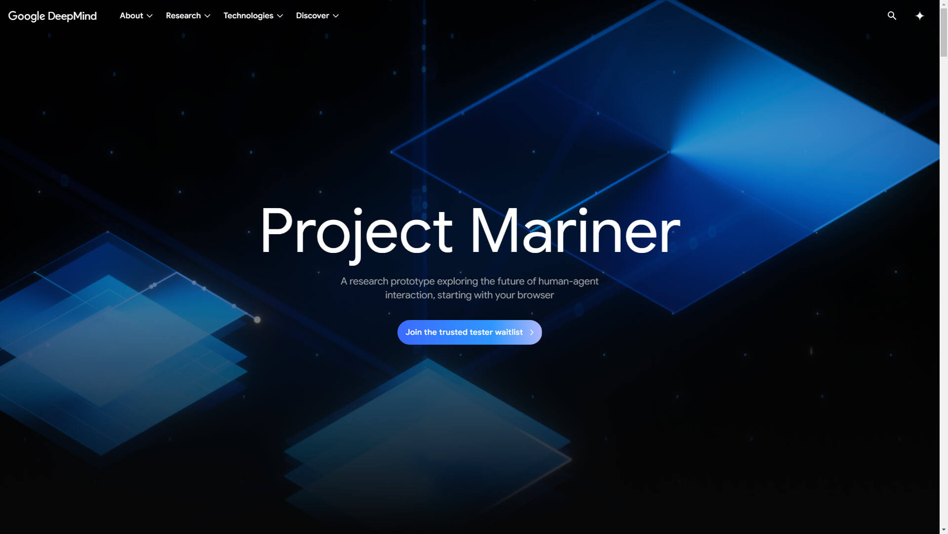 Google DeppMind Project Mariner