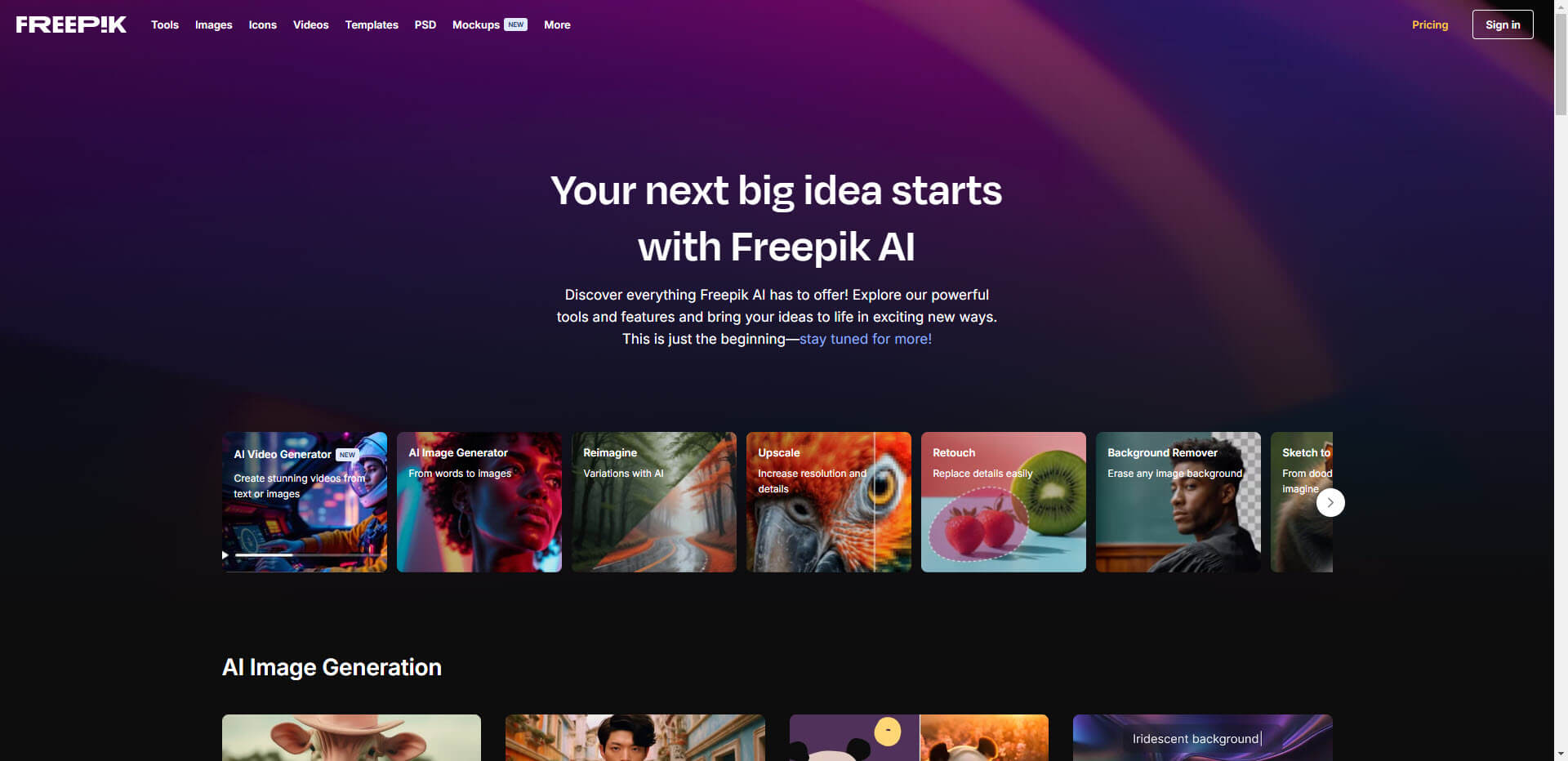 Freepik AI