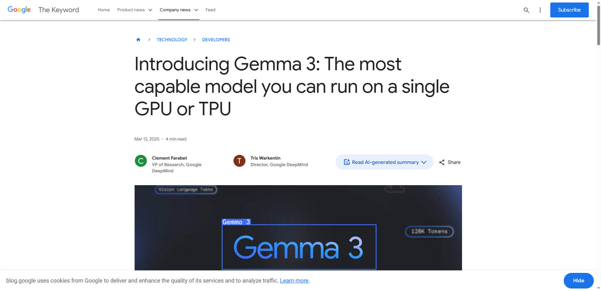 Google Gemma 3