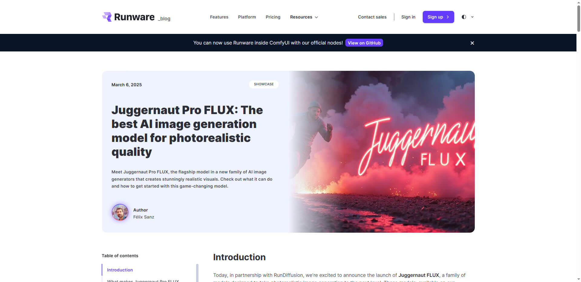 Runware Juggernaut Pro FLUX