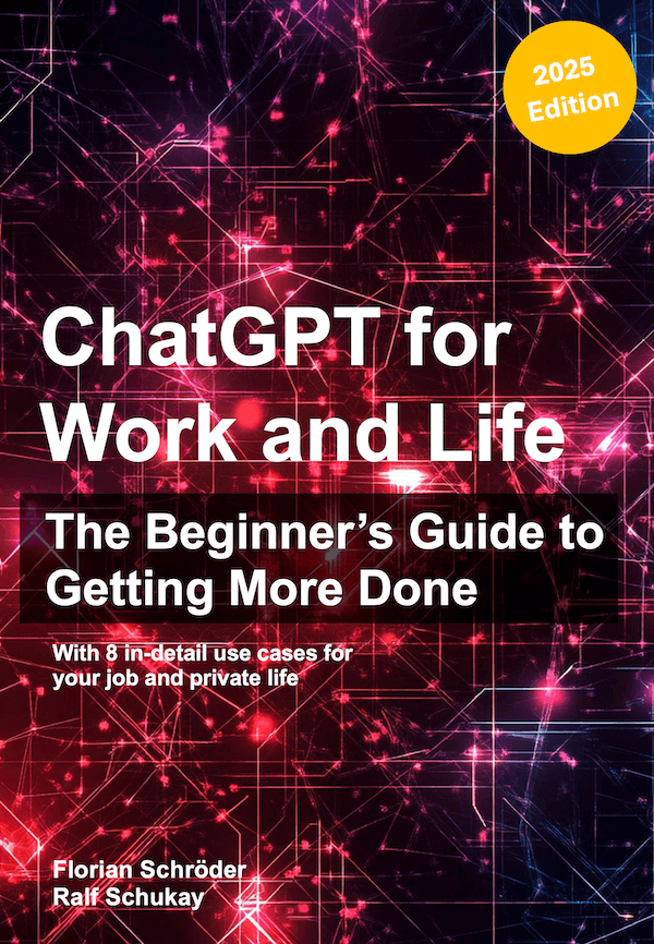 Ebook - ChatGPT for Work and Life - The Beginners Guide to getting more done