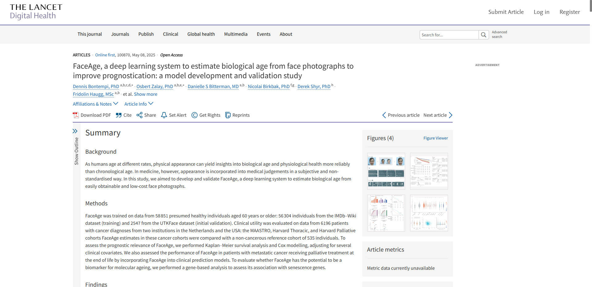 AI predicts cancer outcomes from photos