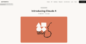 Claude 4: Anthropics neue KI-Modelle mit Spitzenleistung im Coding-Bereich