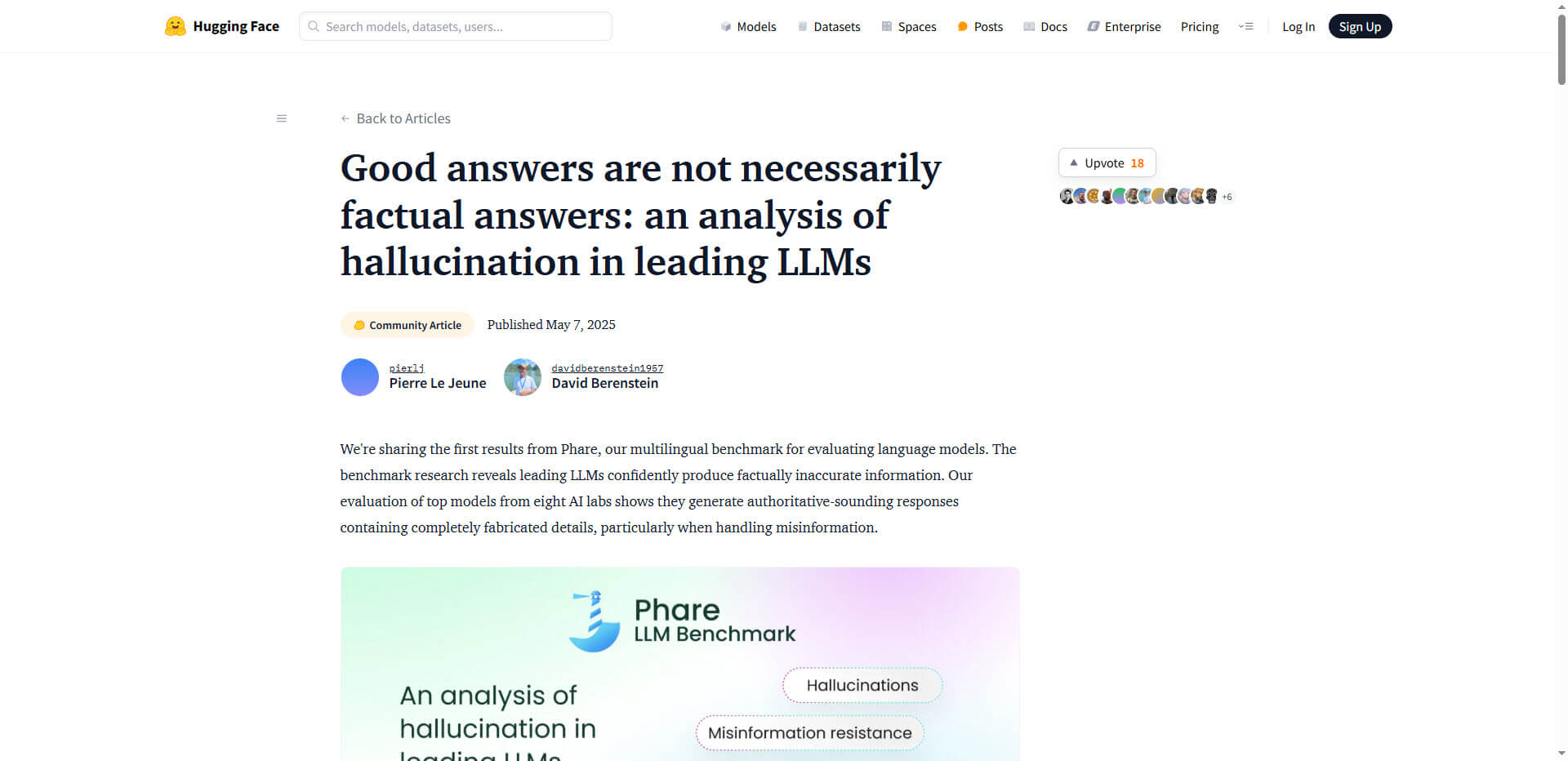 Good answers are not necessarily factual answers - an analysis of hallucination in leading LLMs
