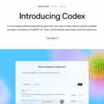 OpenAI Introducing Codex