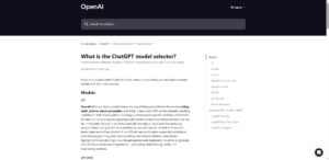 ChatGPT-Modellauswahl: Die strategische Bedeutung der GPT-4-Modellfamilie für Unternehmen