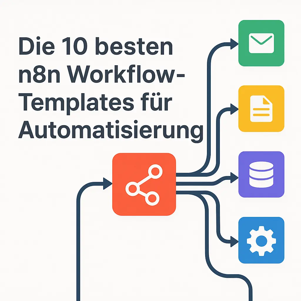Die 10 besten n8n Workflow-Templates für Automatisierungen
