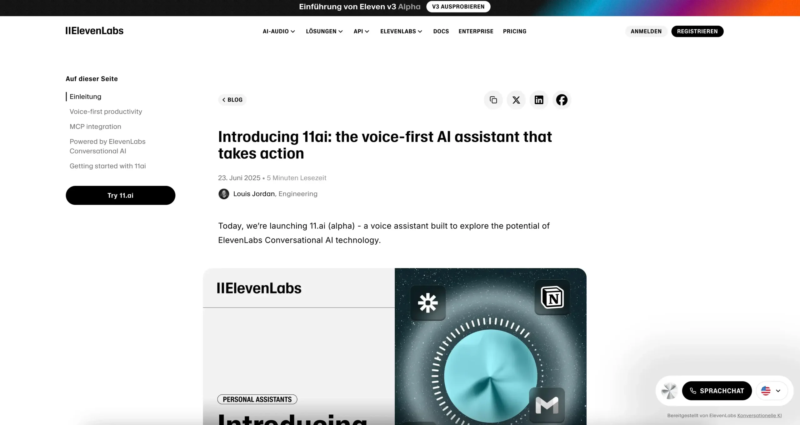 Introducing 11ai - the voice-first AI assistant that takes action
