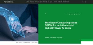 Multiverse Computing sammelt 215 Millionen Dollar für KI-Komprimierung ein