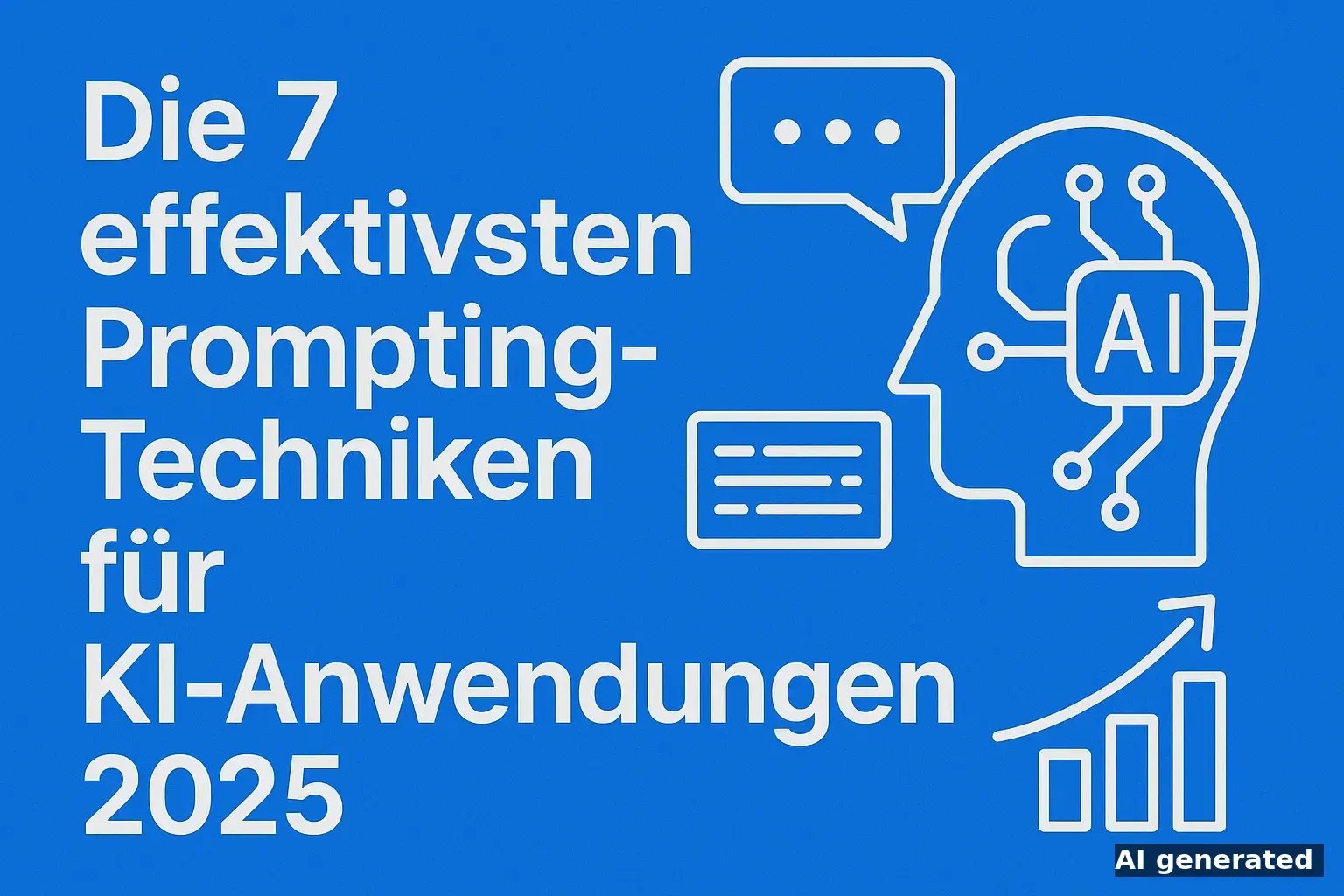 Die 7 effektivsten Prompting-Techniken für KI-Anwendungen 2025