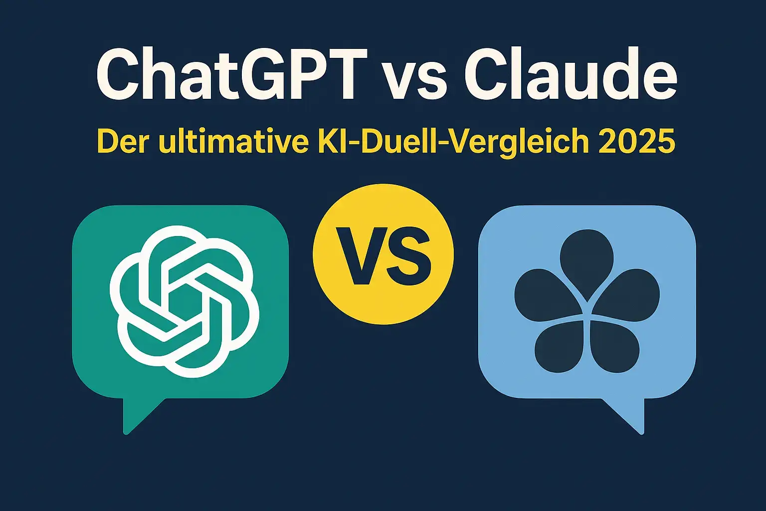 ChatGPT vs Claude - Der ultimative KI-Duell-Vergleich 2025