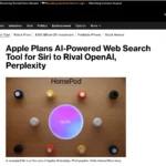 Apple entwickelt KI-Suchmaschine: Siri wird bis 2026 zum intelligenten Antwort-Engine