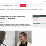 KI-Stethoskope erkennen Herzkrankheiten in 15 Sekunden – Studie mit 1,5 Mio. Patienten