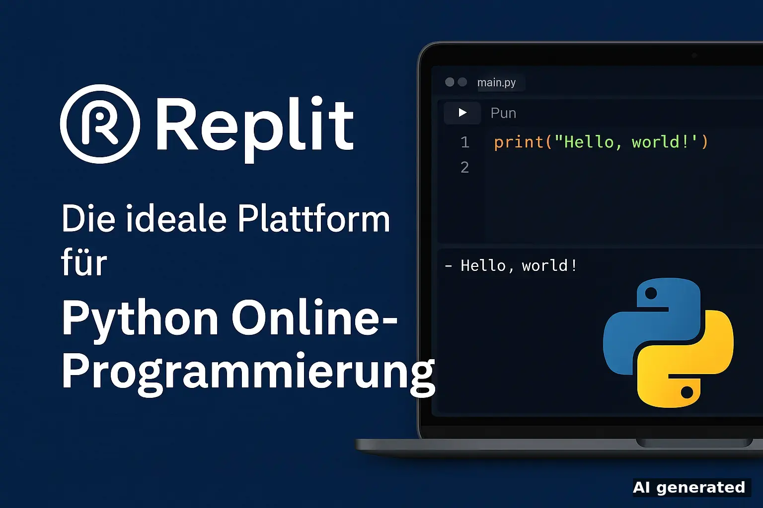 Replit - Die ideale Plattform für Python Online-Programmierung