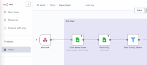 n8n-Webhooks per Google-Sheets-Menü starten