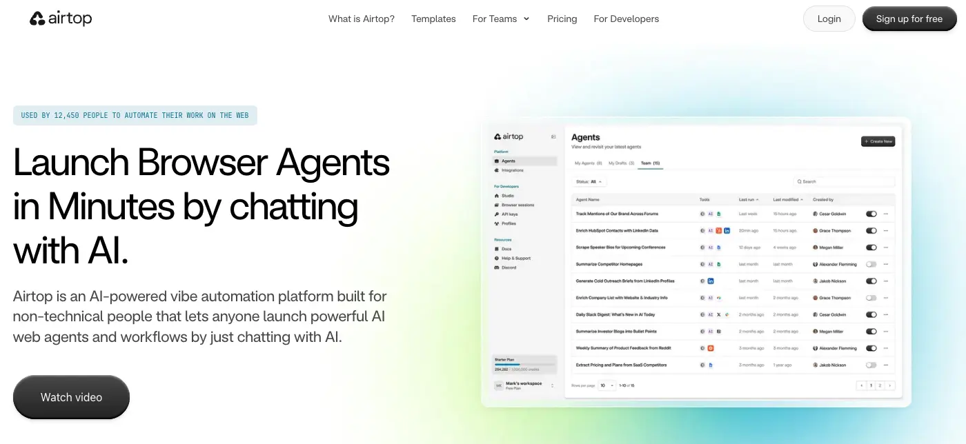 Airtop KI-Browser: Intelligente Web-Automatisierung ohne Programmierkenntnisse transformiert die Branche