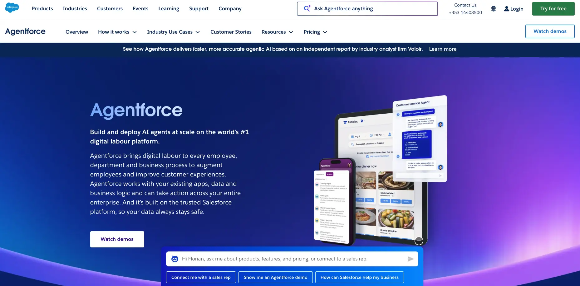 Salesforce Agentforce 2025: KI-Agenten für autonome Unternehmensautomatisierung