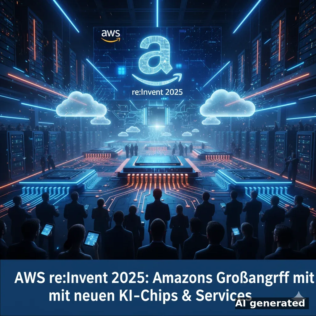 AWS re:Invent 2025: Amazons Großangriff mit neuen KI-Chips & Services