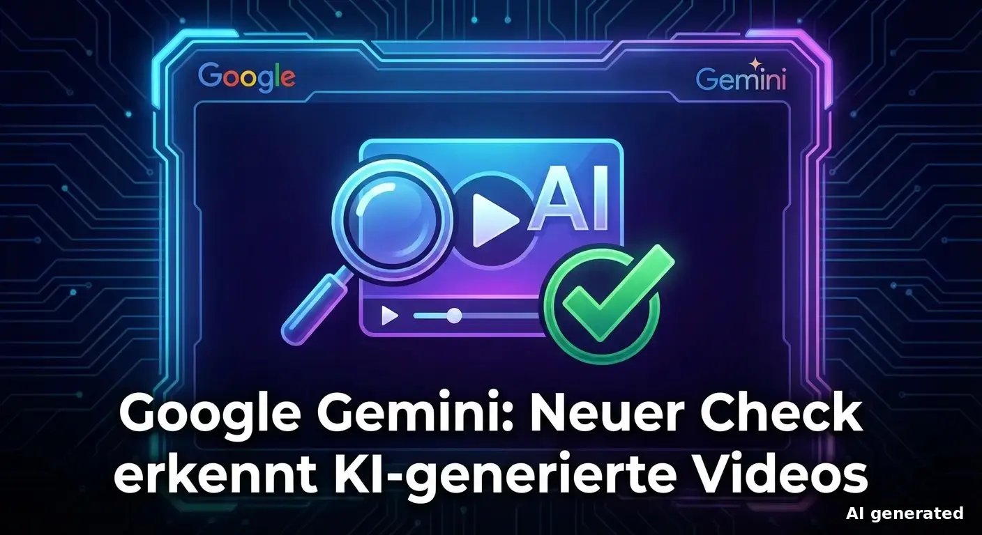 Google Gemini: Neuer Check erkennt KI-generierte Videos