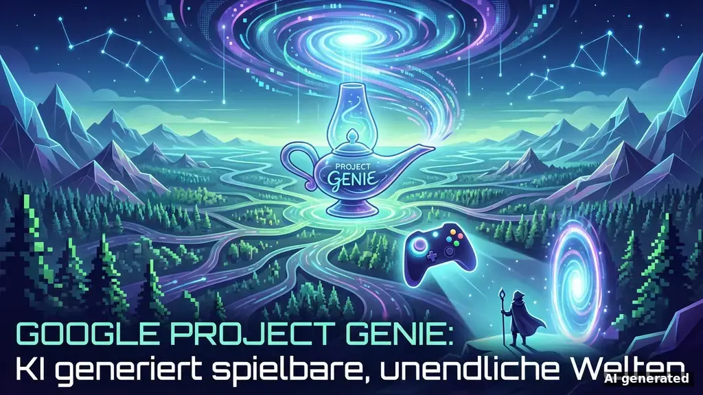 Google Project Genie: KI generiert spielbare, unendliche Welten