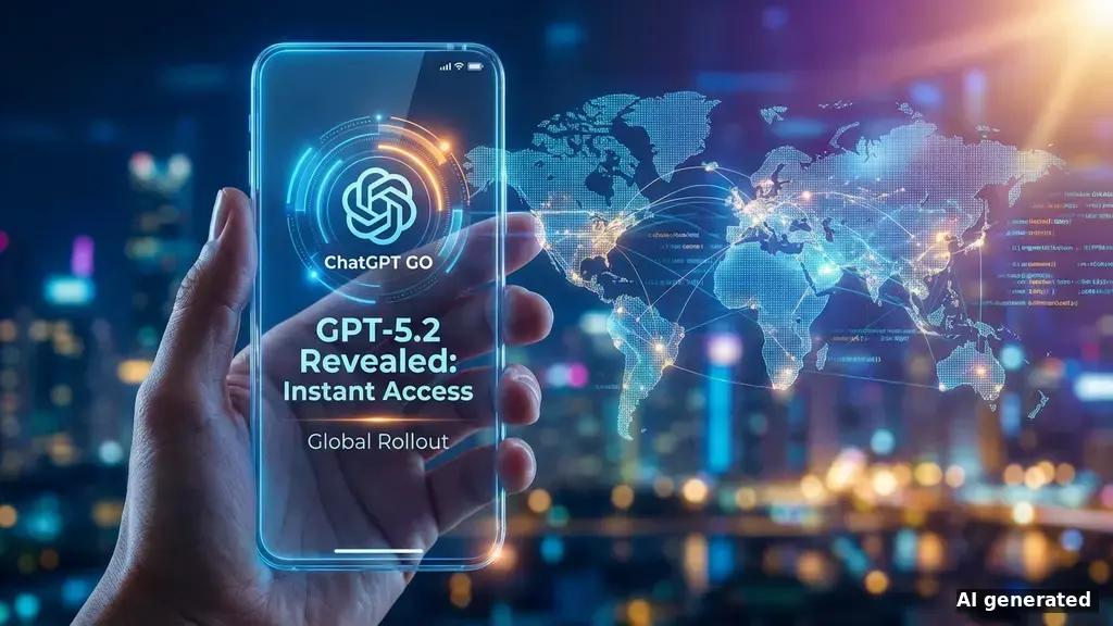 ChatGPT Go Enthüllung: Zugriff auf GPT-5.2 Instant & globales Rollout