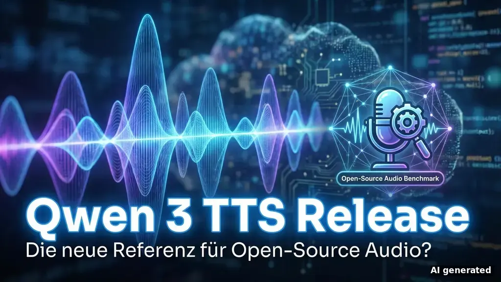 Qwen 3 TTS Release: Die neue Referenz für Open-Source Audio?