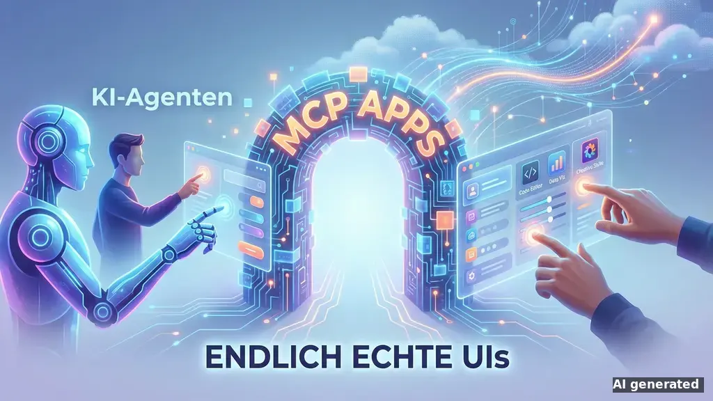 MCP Apps: Endlich echte UIs für KI-Agenten
