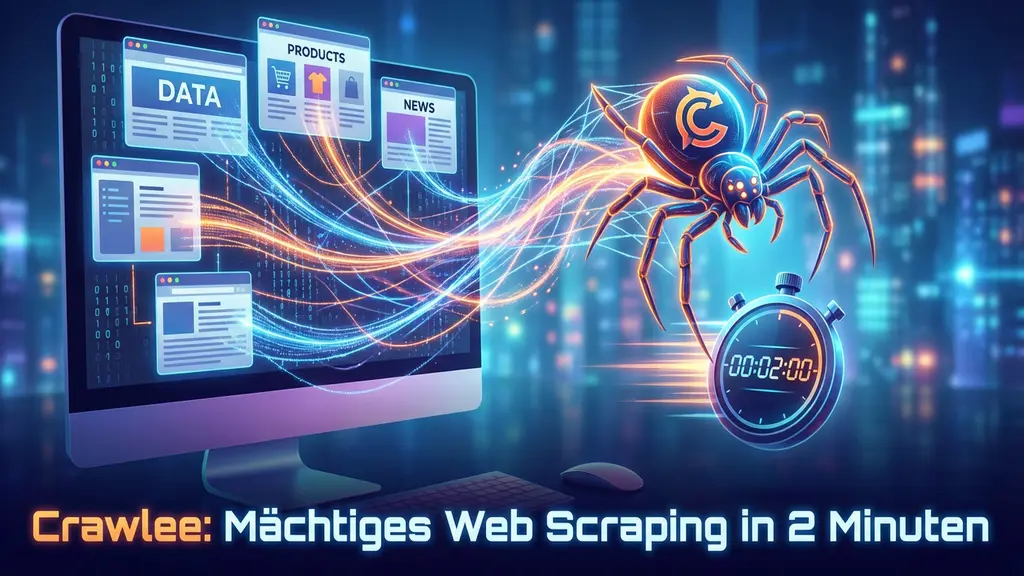 Crawlee: Mächtiges Web Scraping in 2 Minuten