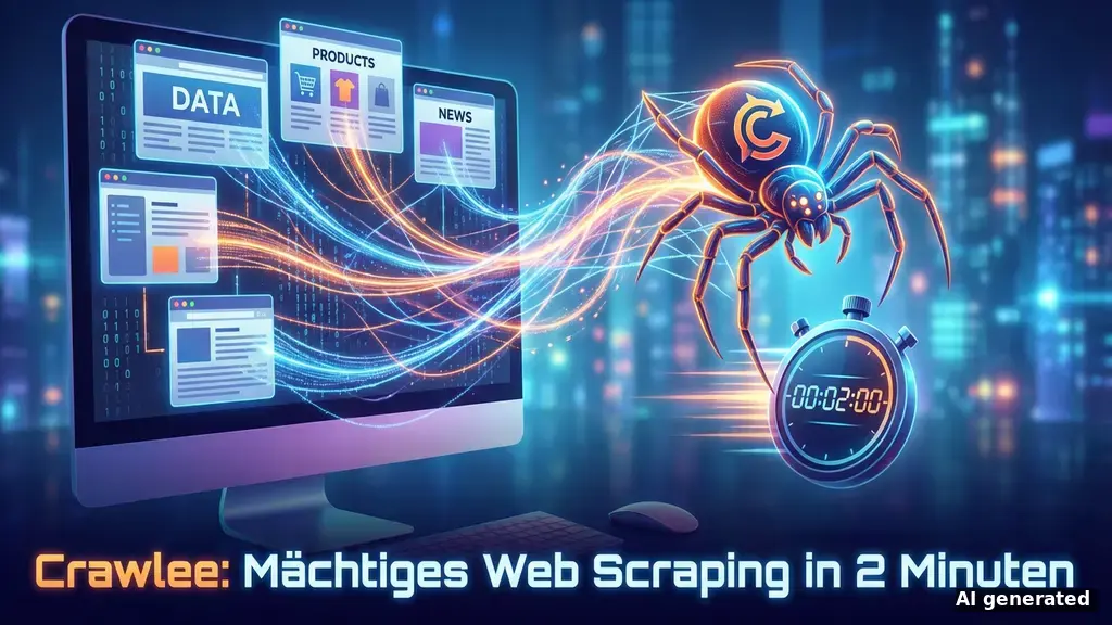 Crawlee: Mächtiges Web Scraping in 2 Minuten