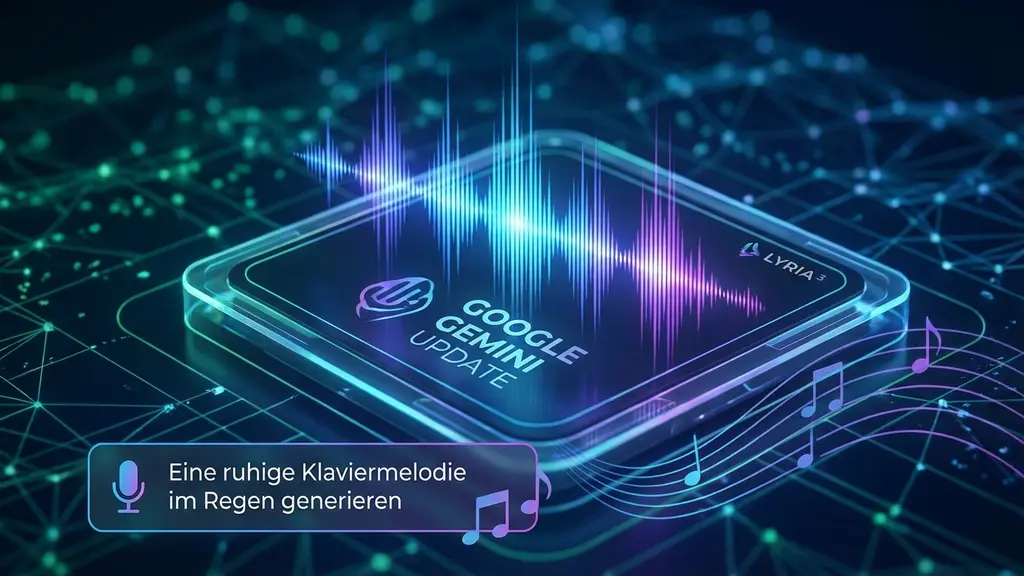 Google Gemini Update: Lyria 3 generiert jetzt Musik per Prompt