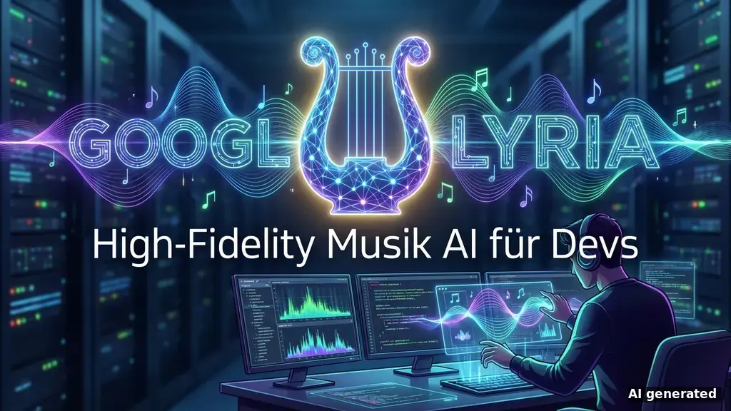 Google Lyria: High-Fidelity Musik AI für Devs