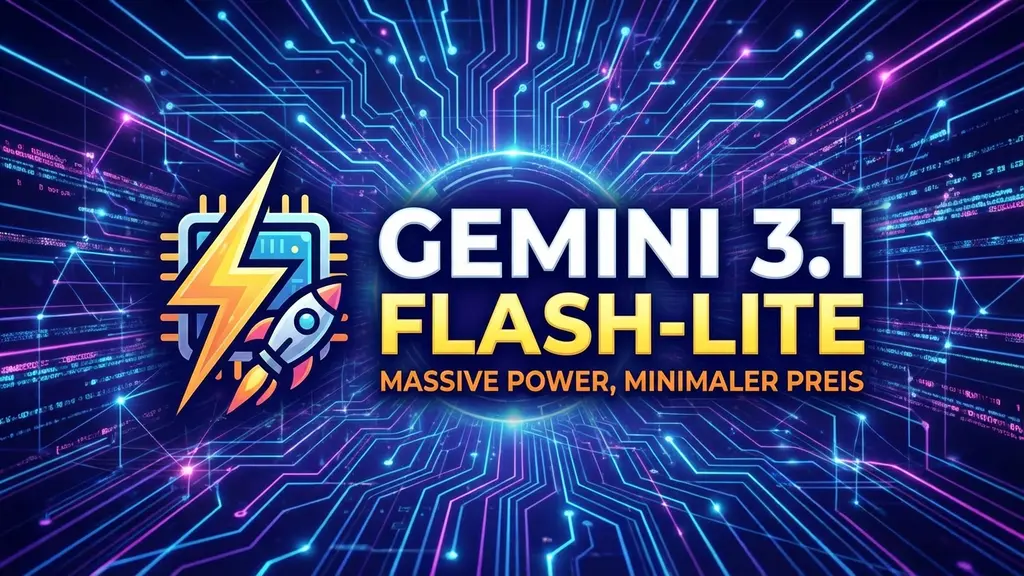 Gemini 3.1 Flash-Lite: Massive Power, minimaler Preis