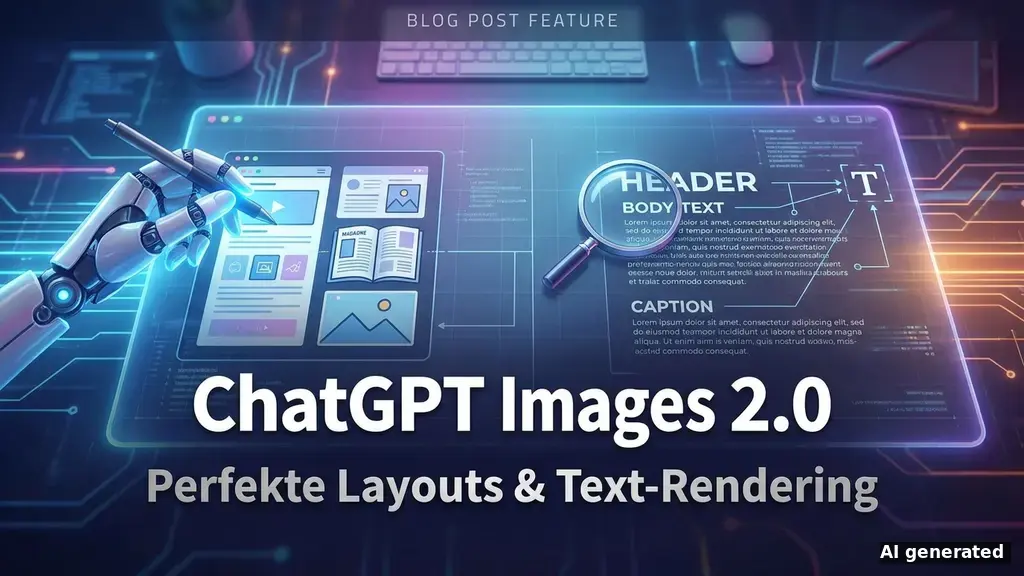ChatGPT Images 2.0: Perfekte Layouts & Text-Rendering