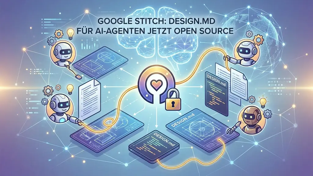 Google Stitch: DESIGN.md für AI-Agenten jetzt Open Source