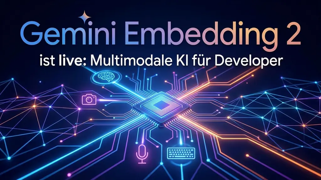 Gemini Embedding 2 ist live: Multimodale KI für Developer