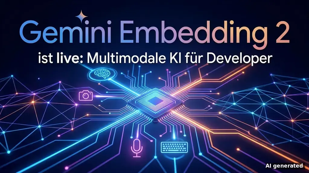 Gemini Embedding 2 ist live: Multimodale KI für Developer