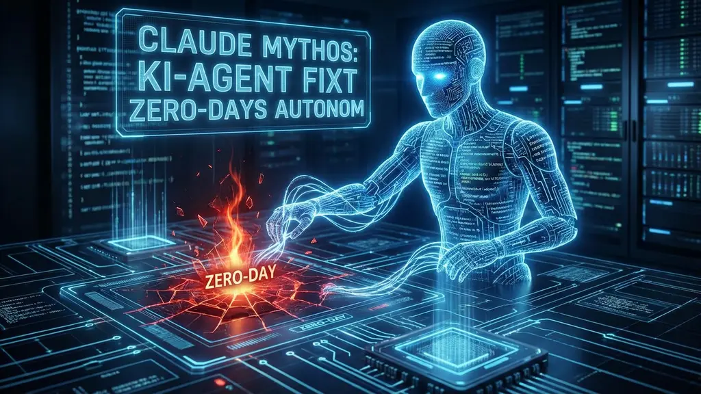 Claude Mythos: KI-Agent fixt Zero-Days autonom