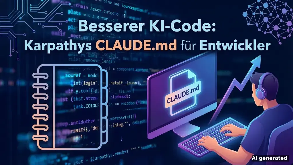 Besserer KI-Code: Karpathys CLAUDE.md für Entwickler