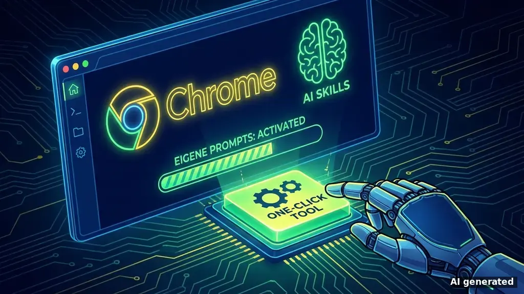 Chrome AI Skills: Eigene Prompts als One-Click-Tools