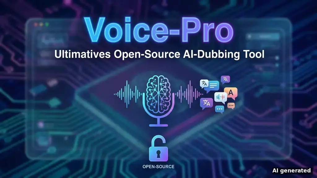 Voice-Pro: Ultimatives Open-Source AI-Dubbing Tool