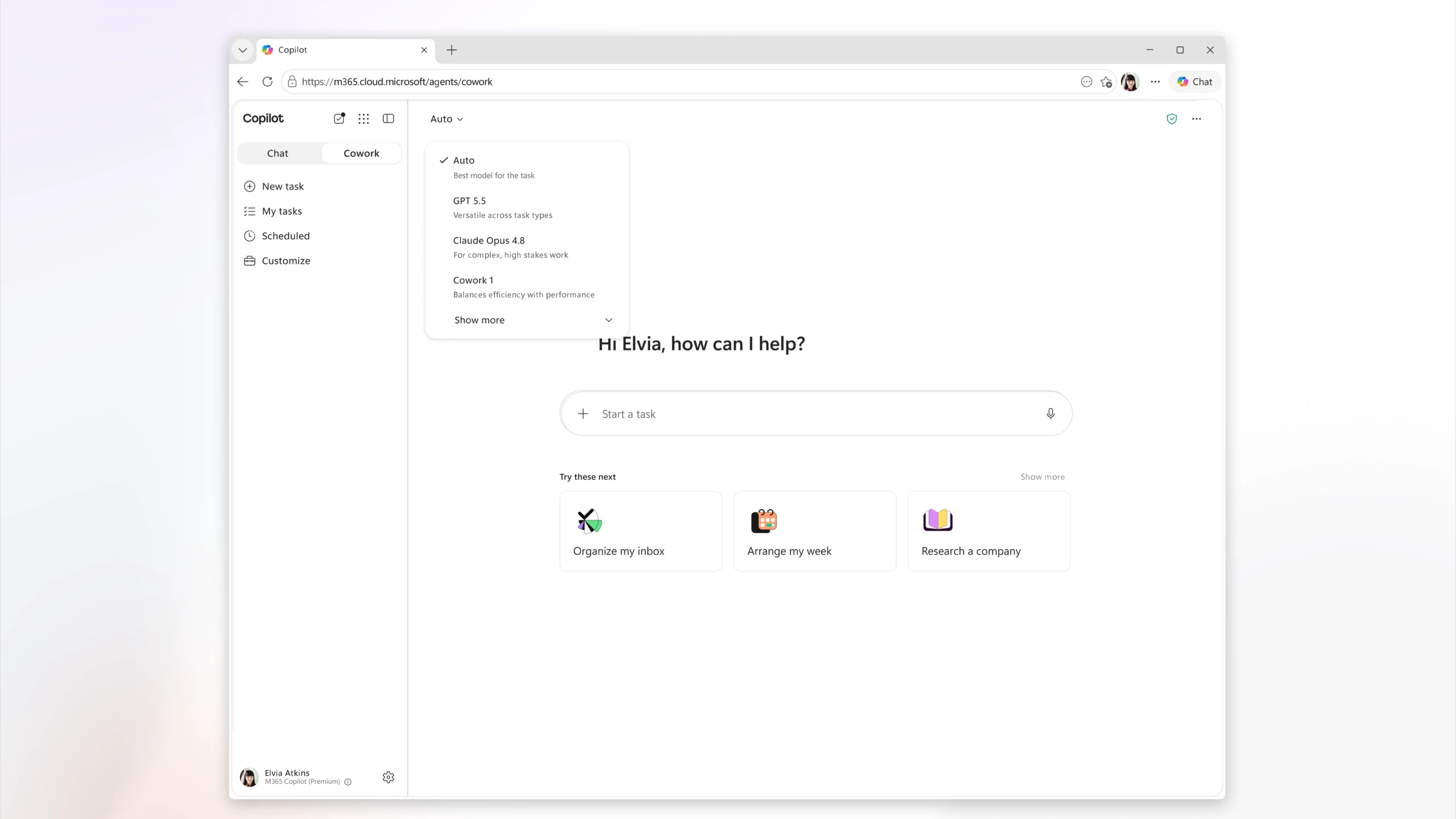 Microsoft Copilot Cowork Dashboard – KI-Agent für komplexe Enterprise-Aufgaben