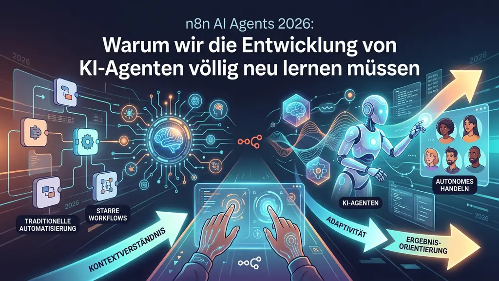 n8n AI Agents 2026: Warum wir die Entwicklung von KI-Agenten völlig neu lernen müssen