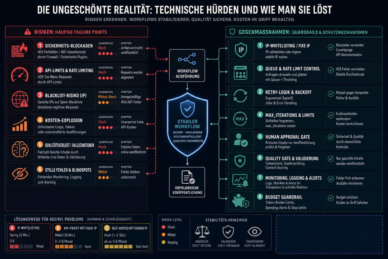 KI-Workflows für Marketer mit n8n: Risiken, Guardrails und Entscheidungskriterien