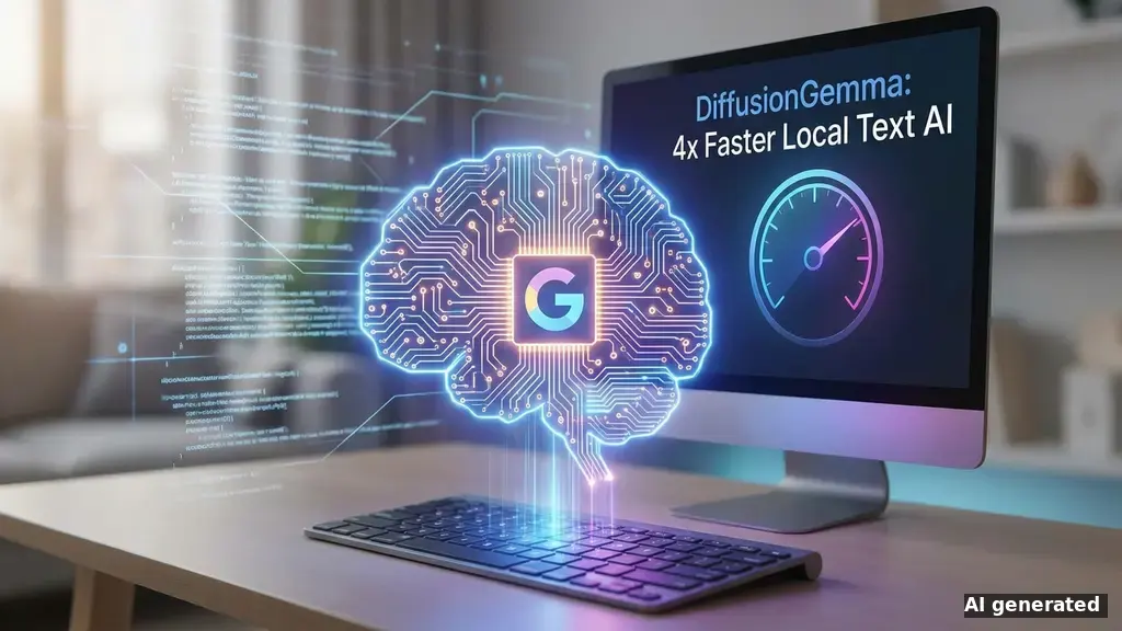 DiffusionGemma: Google bringt 4x schnellere lokale Text-KI