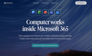 Perplexity Computer in Microsoft 365: Word, Excel, Outlook und Teams