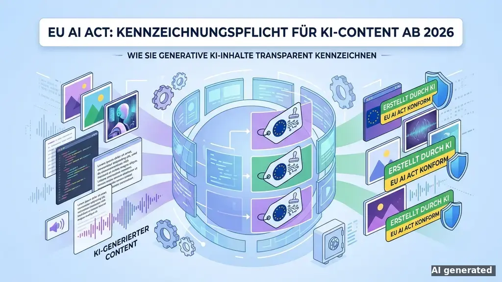 EU AI Act: Kennzeichnungspflicht für KI-Content ab 2026