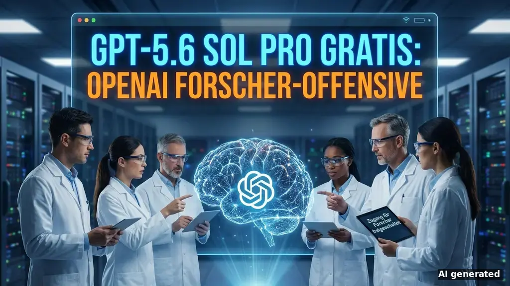 ChatGPT for Academic Researchers: GPT-5.6 Sol Pro gratis