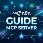 AI: bild: n8n MCP-Server Guide. (ohne deutschen Text!, einfach groß "Guide n8n MCP server" )